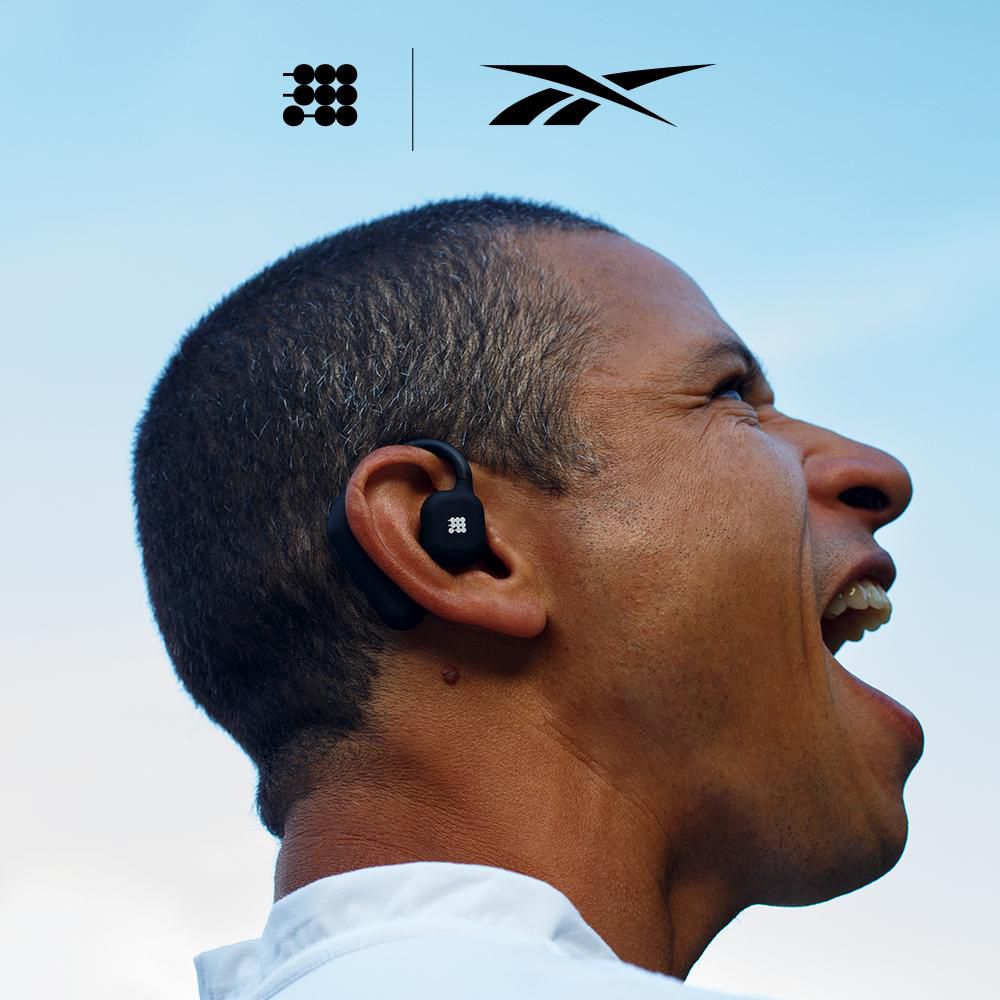 Audifonos CUBITT OPEN EARBUDS REEBOK X CUBITT Inalámbricos NEGRO img #3