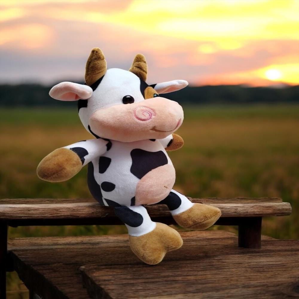 Peluche Vaca Vaquita Animales 28 Cm img #2