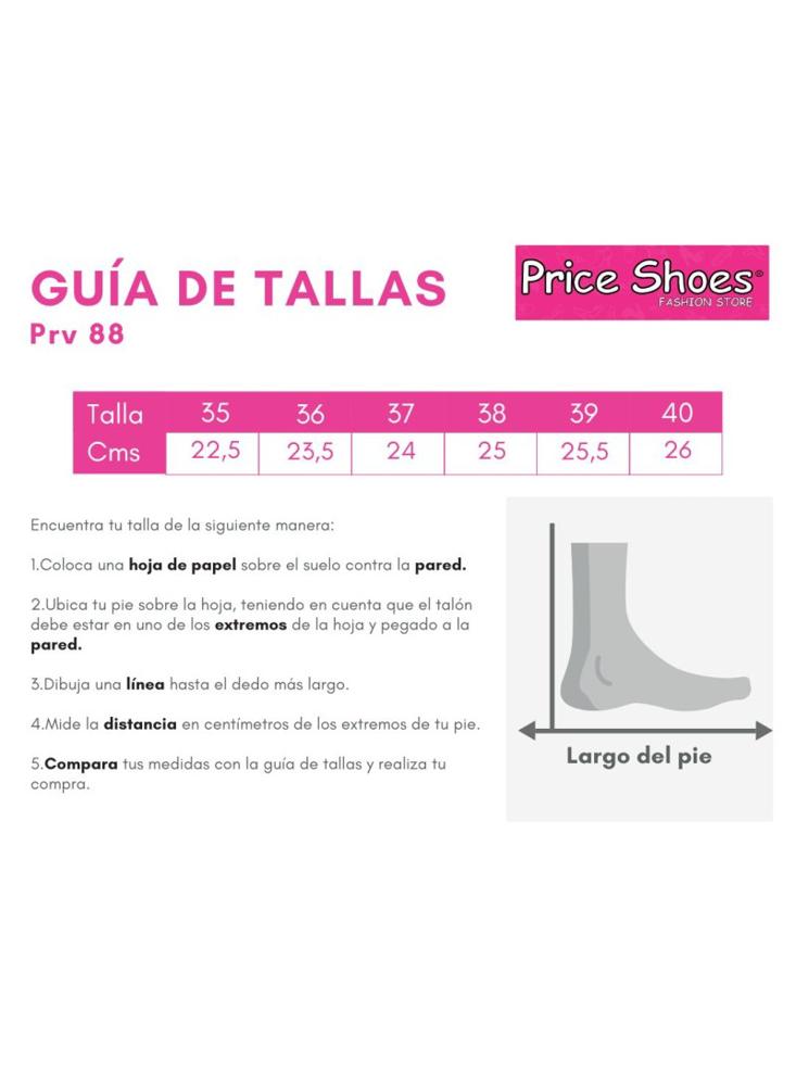 Price Shoes Tacon Moda Mujer 882Lorena 01Talco img #4