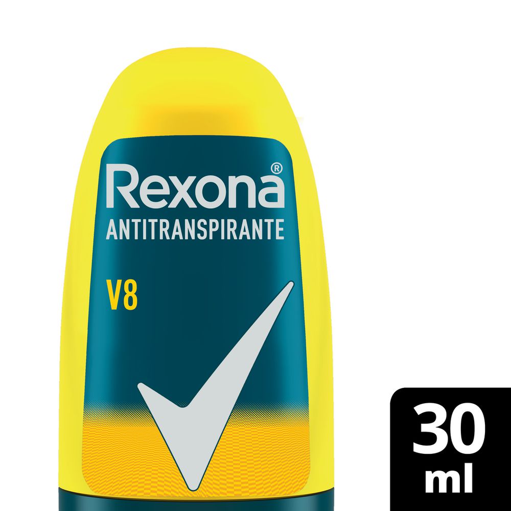 Desodorante REXONA V8 roll on hombre (30  ml) img #3