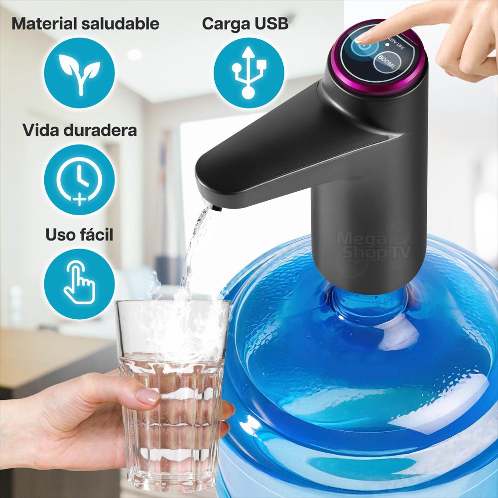4 Bombas Dispensadoras De Agua Eléctrica Recargables img #3