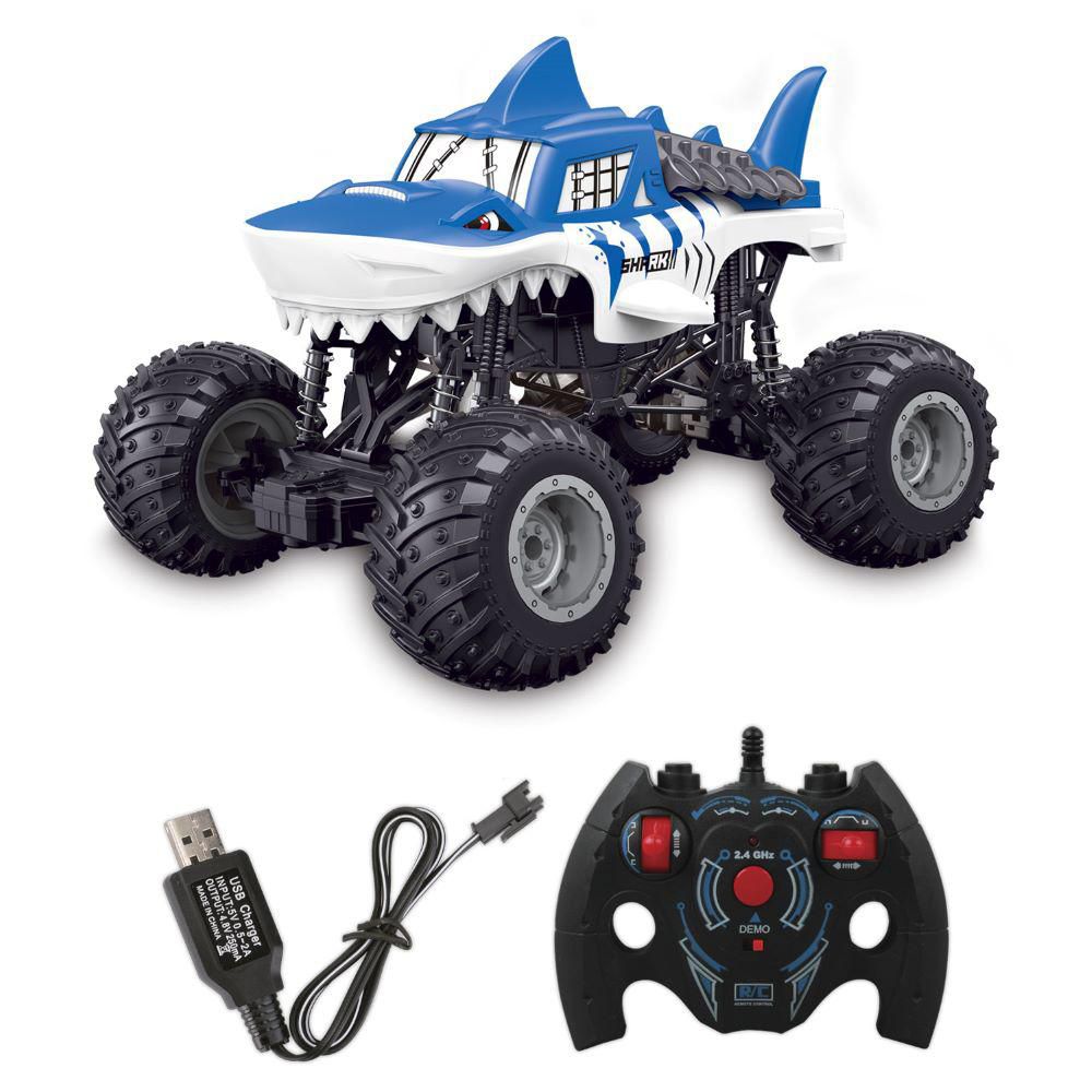 carro Raidio control BOING TOYS Monster Truck Tiburón img #3