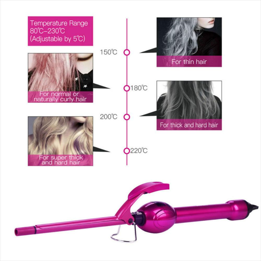 Rizador De Pelo Con Lcd Y Temperatura Ajustable Hs275m img #4