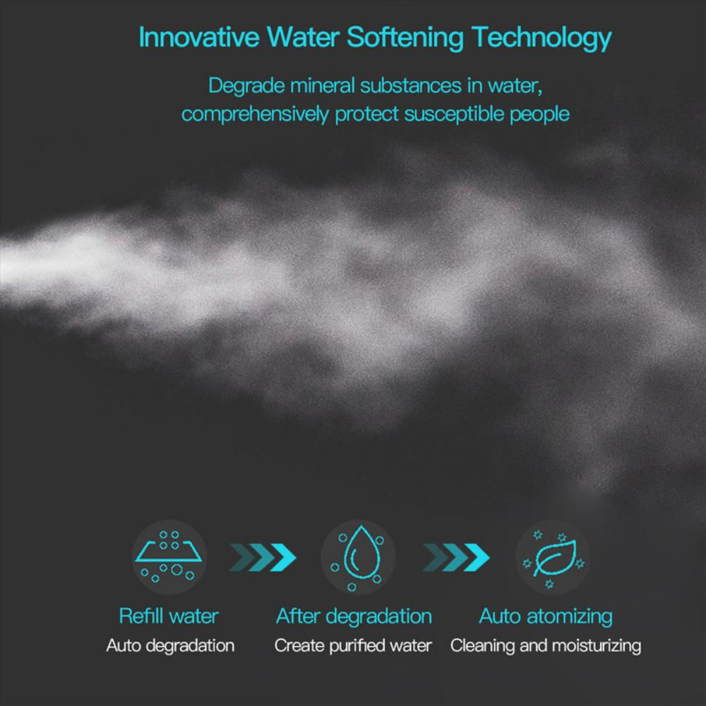 Humidificador Facial Recargable Usb Mini Nano Spray De 40 Ml img #4