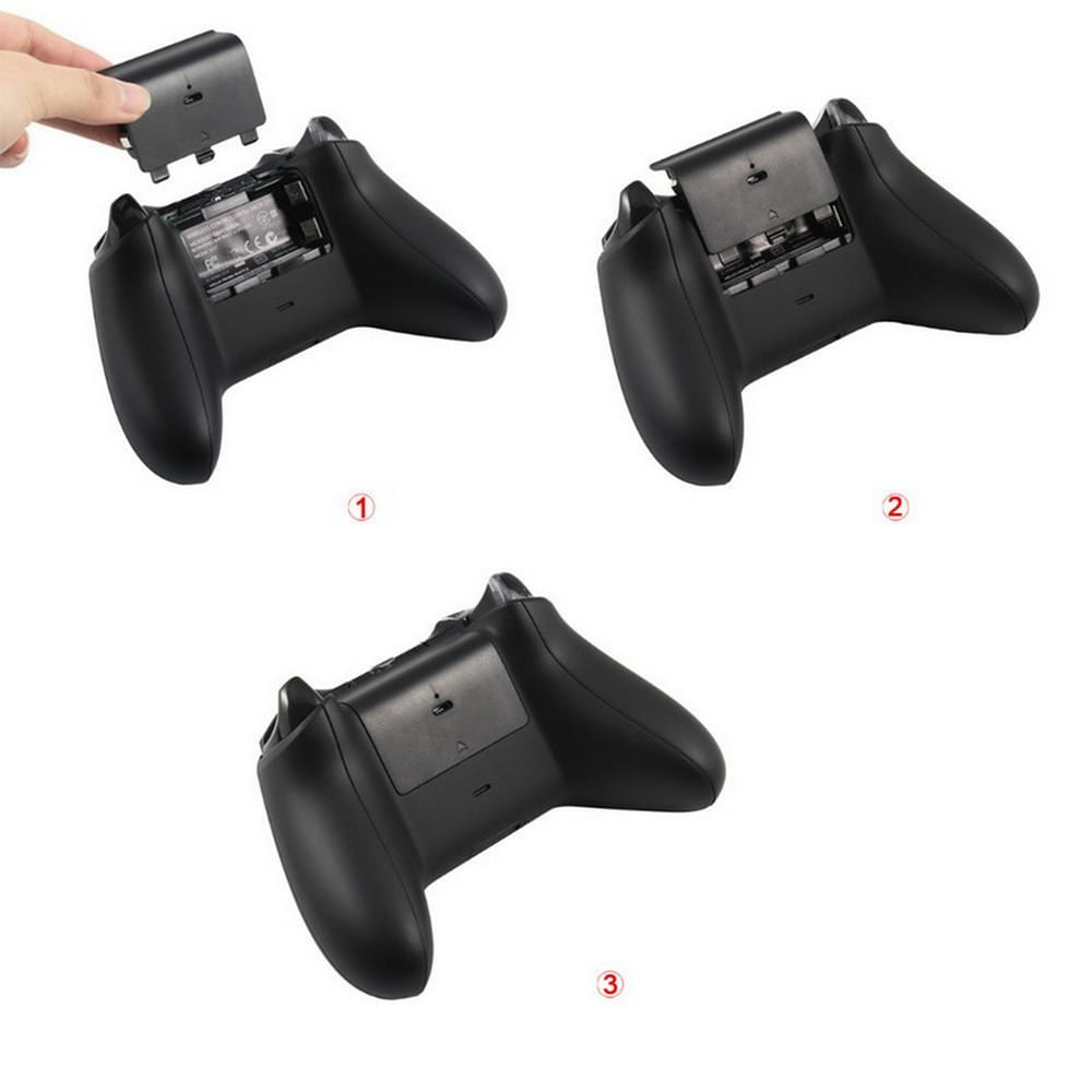 Kit Carga Y Juega Xbox One Bateria Recargable Negro img #3