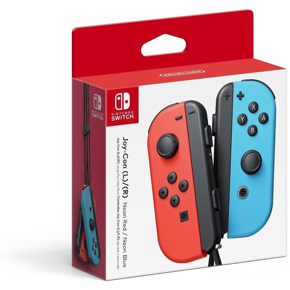 Joycon Rojo Azul Original img #1