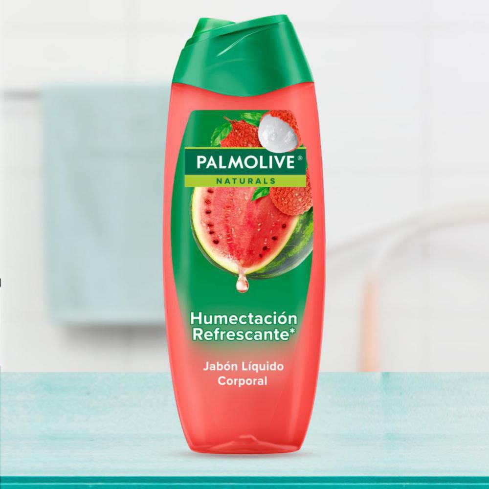 Jabón líquido para cuerpo PALMOLIVE sandía y lychee (390  ml) img #7