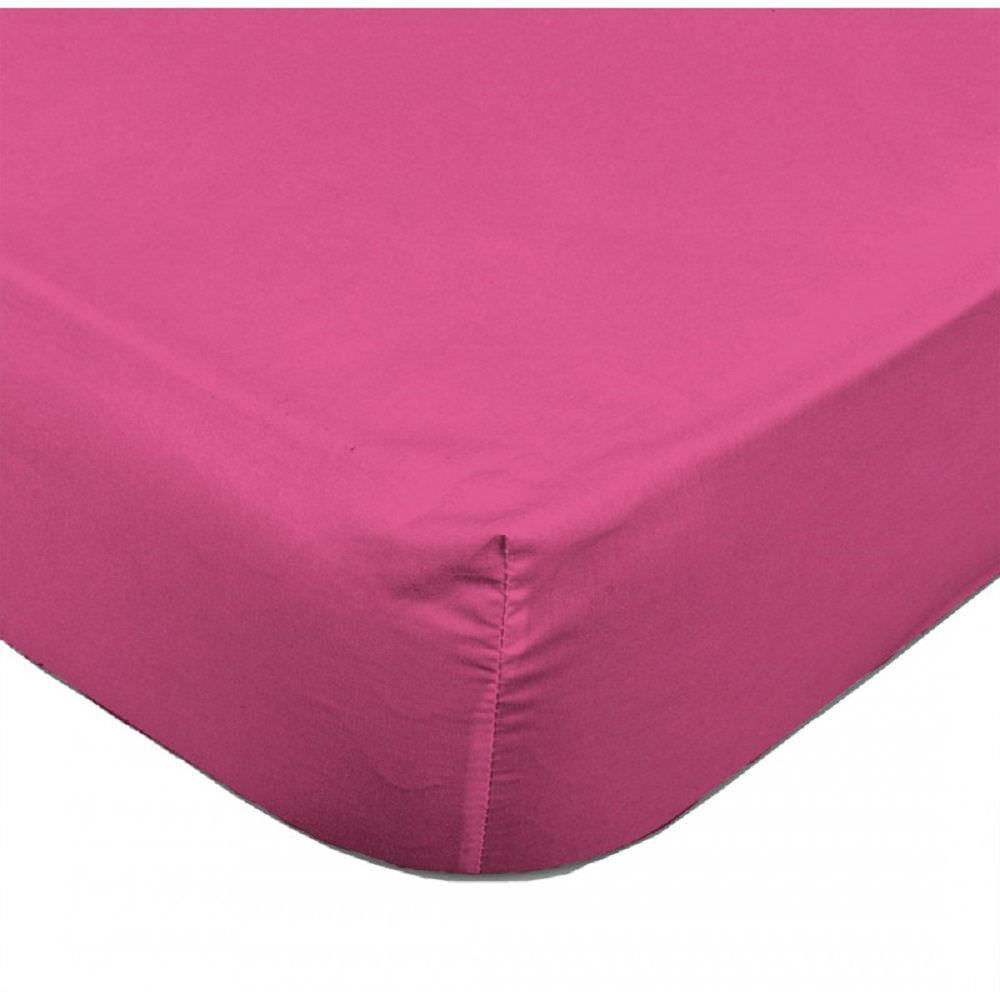 Protector De Colchón Antifluidos Cama King Fuscia 40 Cms img #2