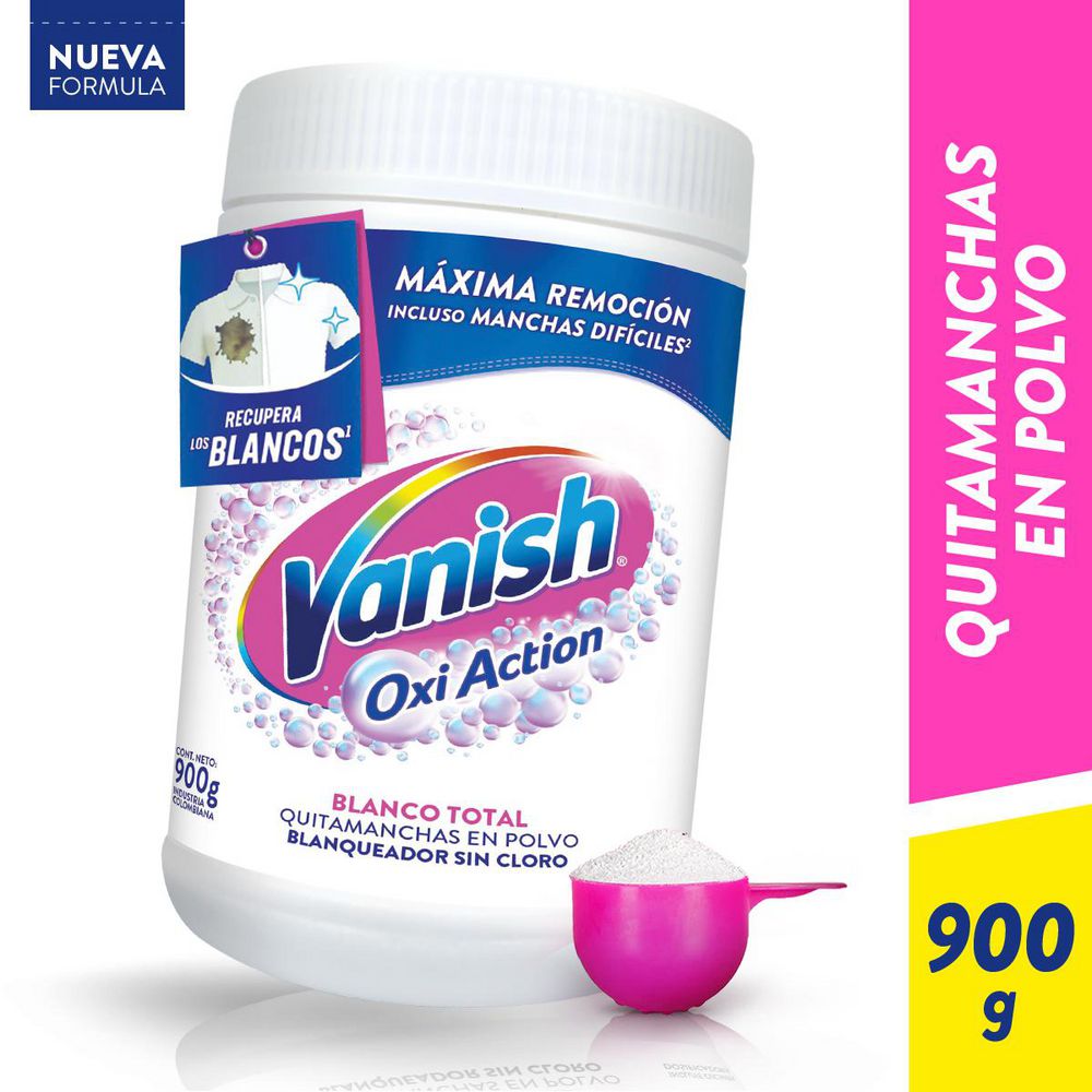 Quitamanchas VANISH blanco total (900  gr) img #1