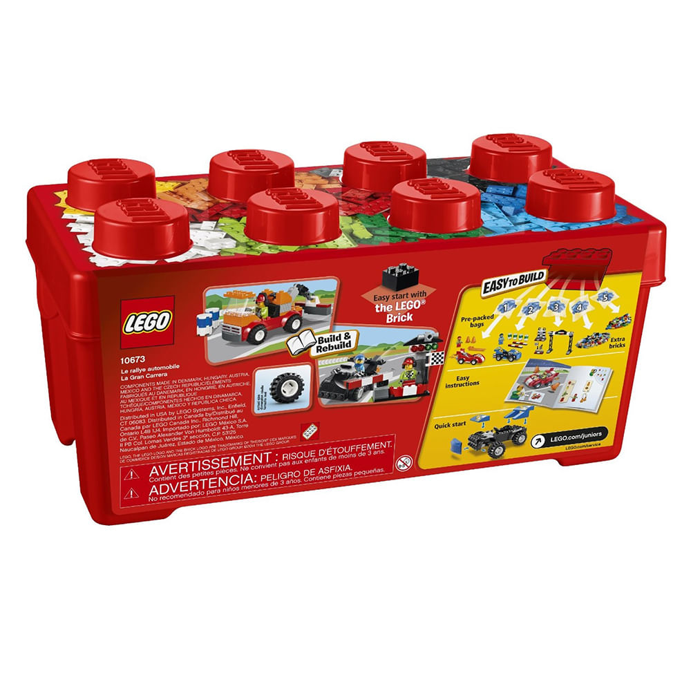 La Gran Carrera Rally Lego Juniors Incluye 2 Pilotos img #2
