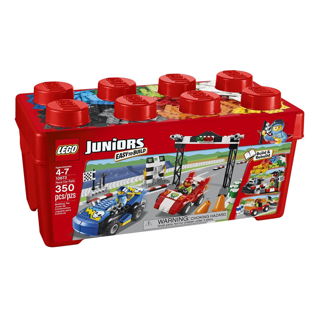 La Gran Carrera Rally Lego Juniors Incluye 2 Pilotos img #1