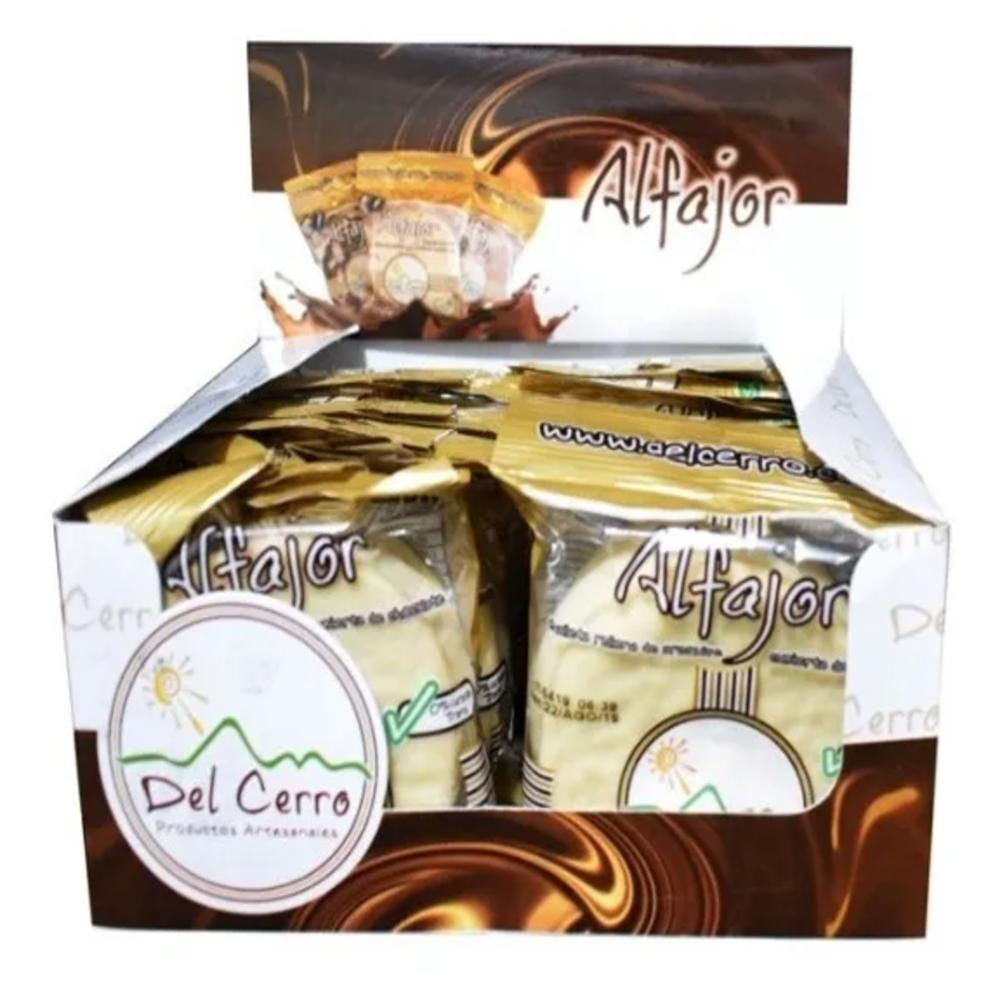 Alfajor Del Cerro 40Gr Blanco Display X 20 Unidades img #2