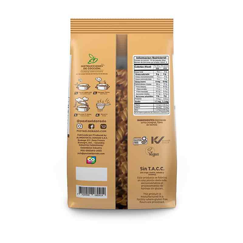 Pastas PASTAS EL DORADO fusilli (250  gr) img #2