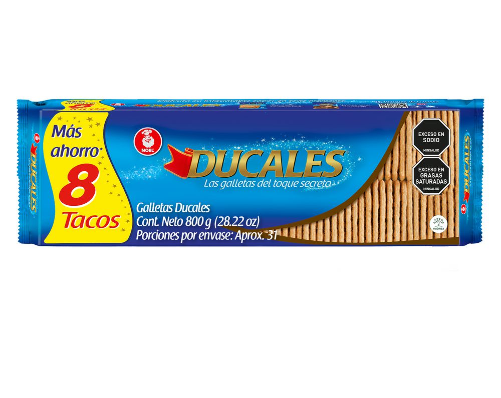 Galletas DUCALES x8 tacos (800  gr) img #2