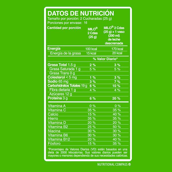 Milo MILO  (400  gr) img #3