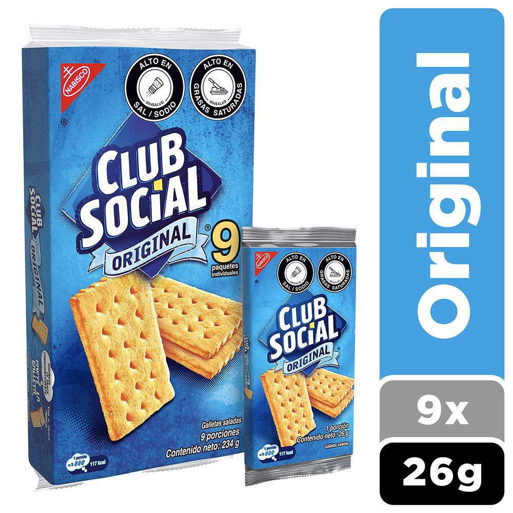 galleta CLUB SOCIAL  (234  gr) img #1