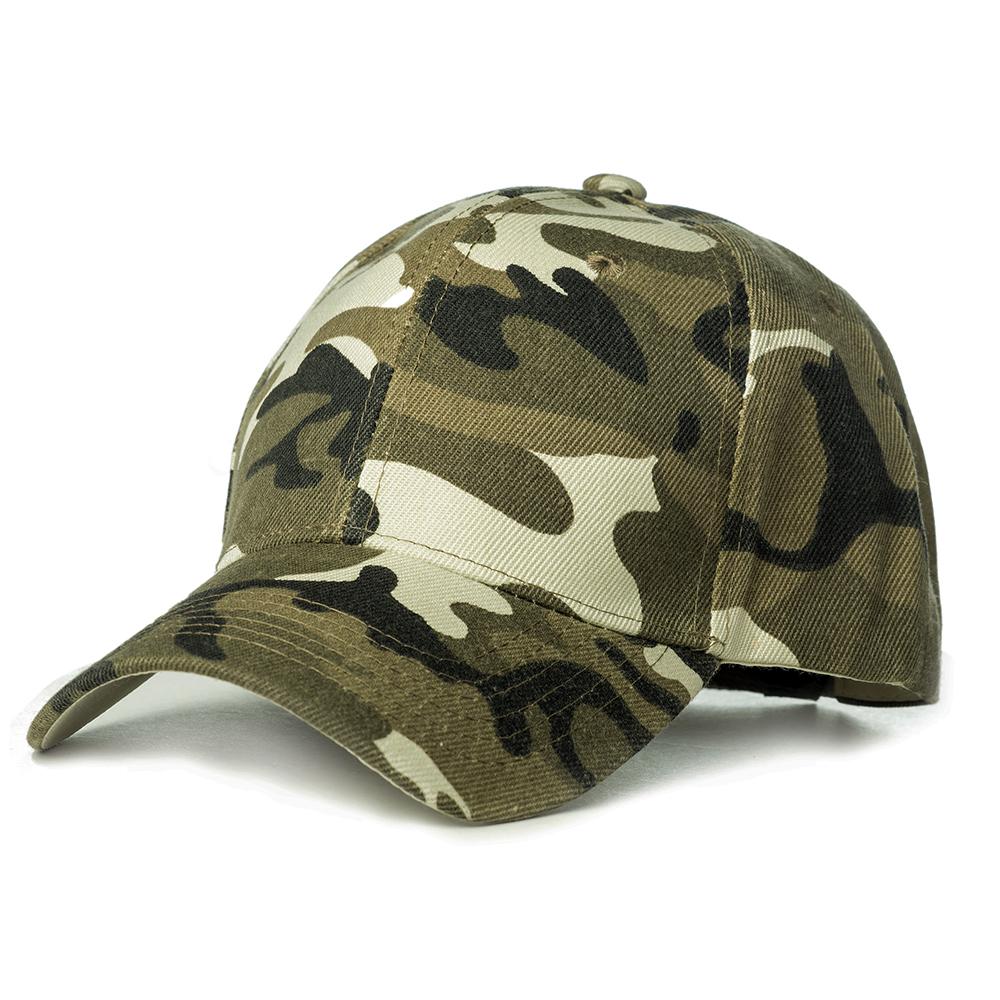 Gorra Militar Camuflada Pixelada Cachucha Ajustable Camuf Café img #1