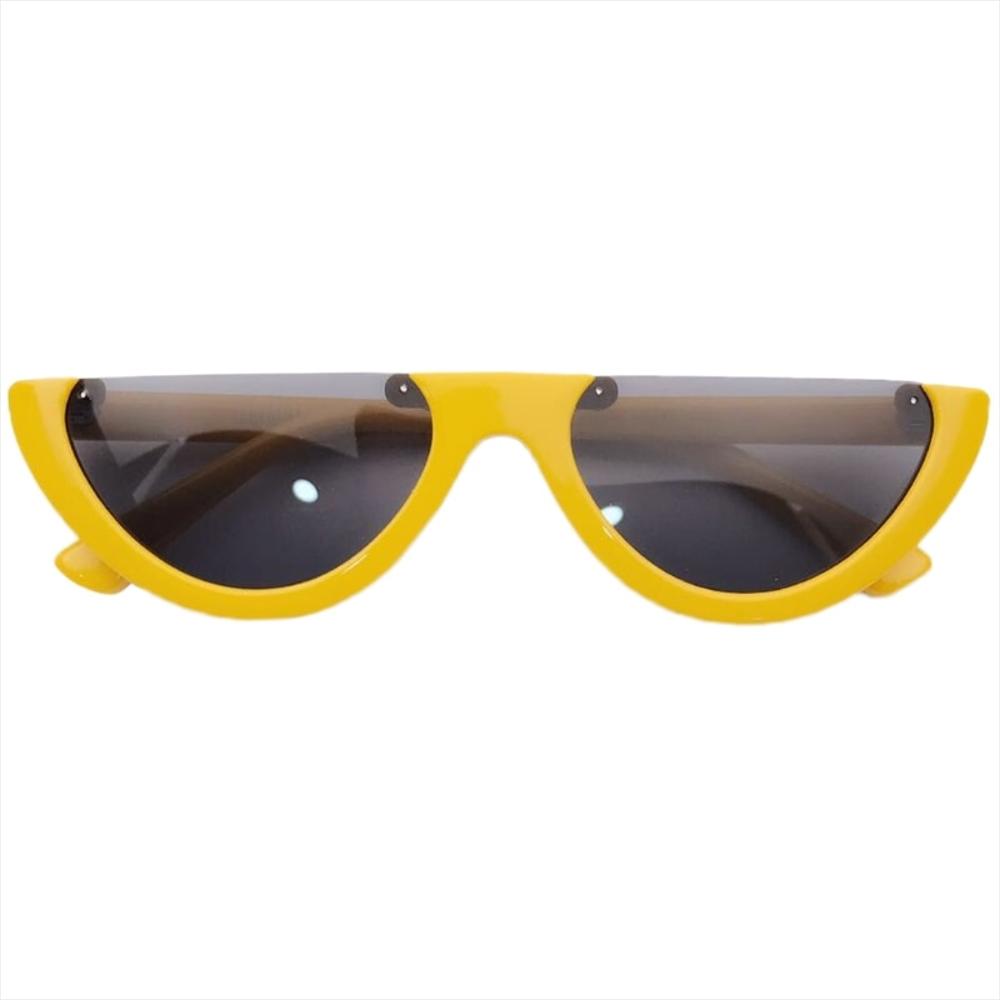 Gafas Sol Retro Sin Marco De Media Montura Para Mujer img #3