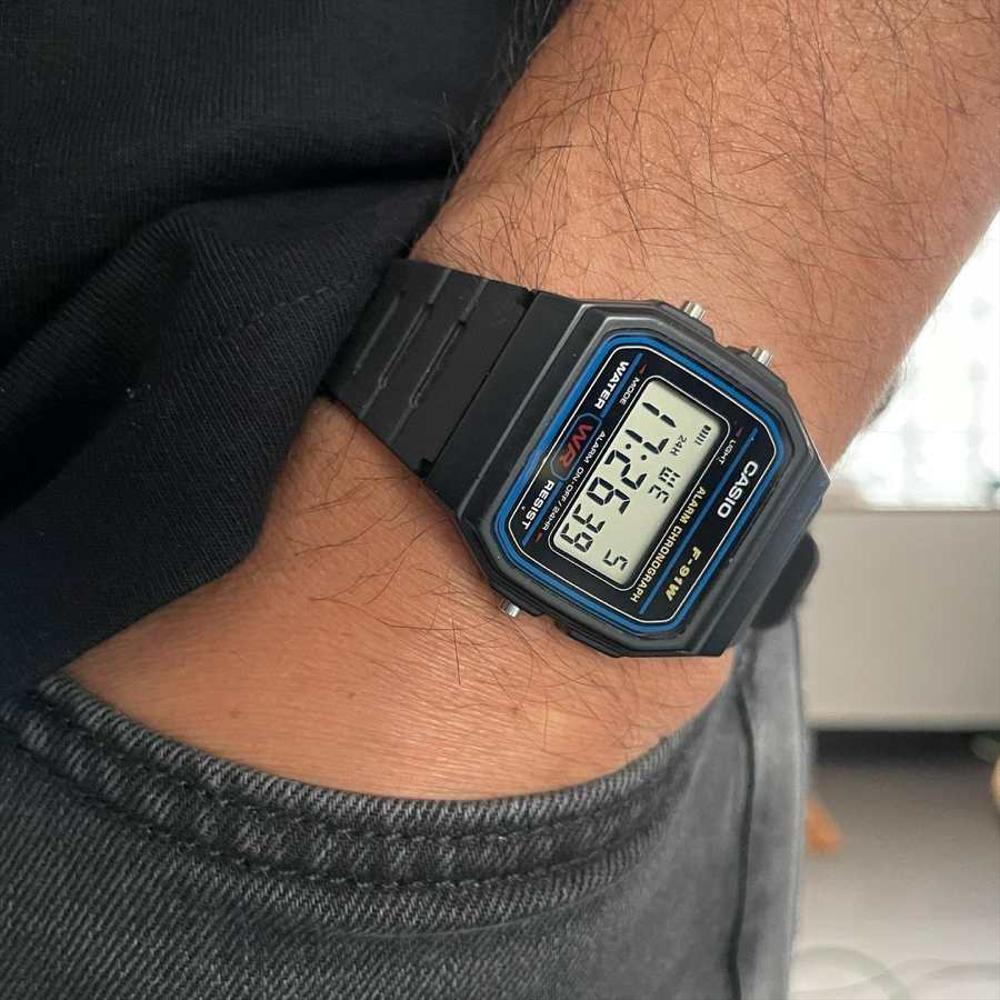 Reloj Digital Casio F 91W Reloj Unisex img #2