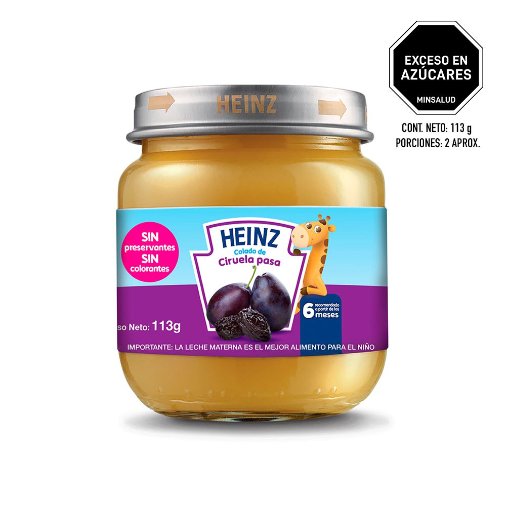 Compota HEINZ ciruela pasa (113  gr) img #1