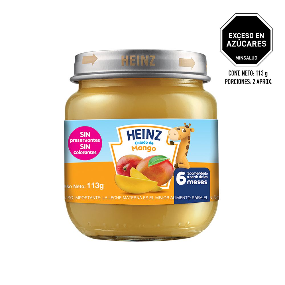 Compota HEINZ mango (113  ml) img #1