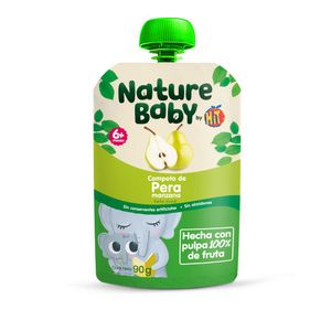 Compota HIT nature baby pera (90 gr)