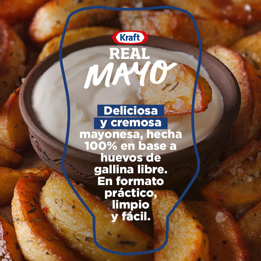 Mayonesa KRAFT real mayo (650  ml) img #2