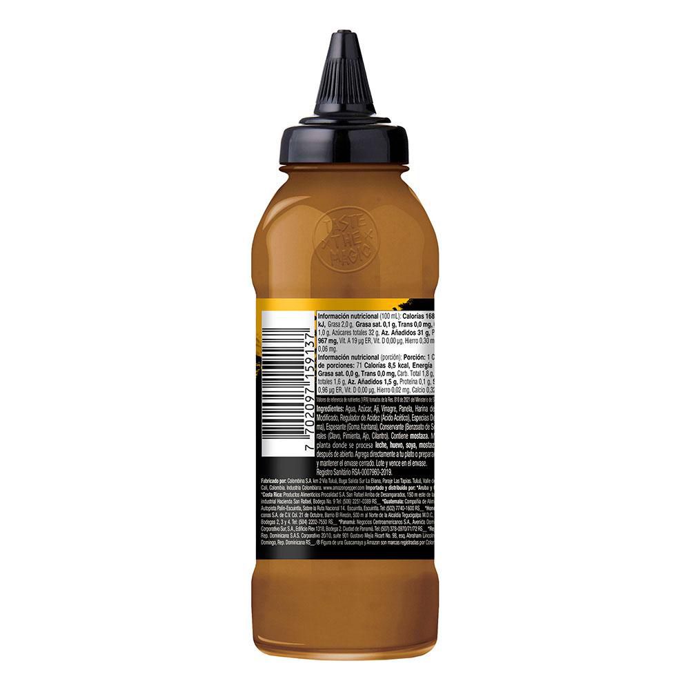 Salsa de pimienta AMAZON mostaza de chile dulce (416  gr) img #2