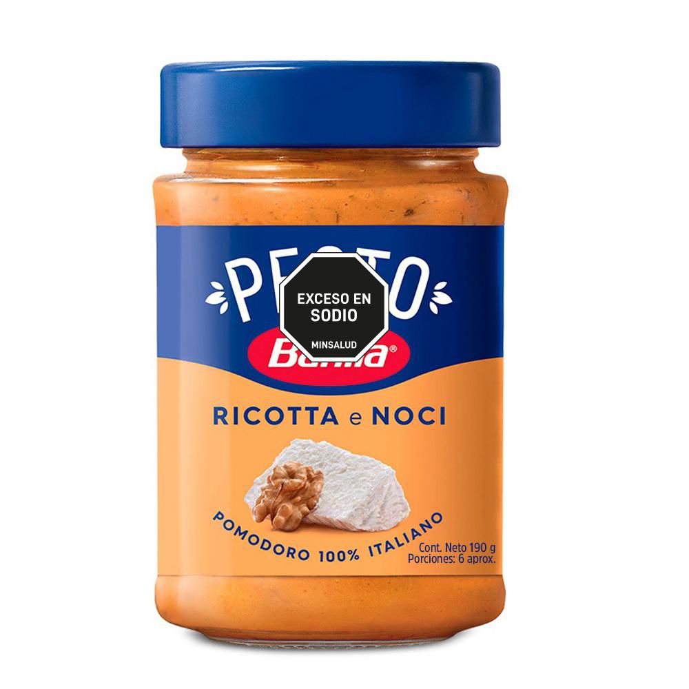 Salsa pesto BARILLA MARCA EXCLUSIVA ricotta e noci (190  gr) img #1
