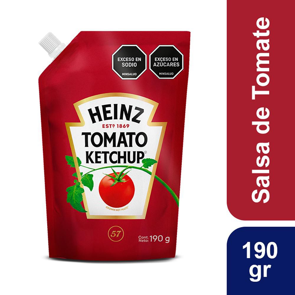 Salsa de tomate HEINZ ketchup (190  gr) img #1