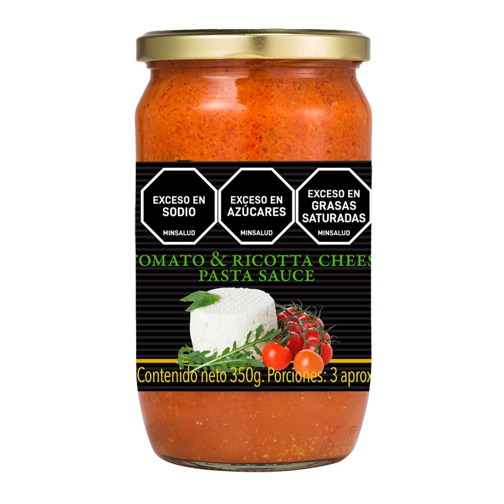 Salsa para pasta TO EAT MARCA EXCLUSIVA ricotta (350  gr) img #1
