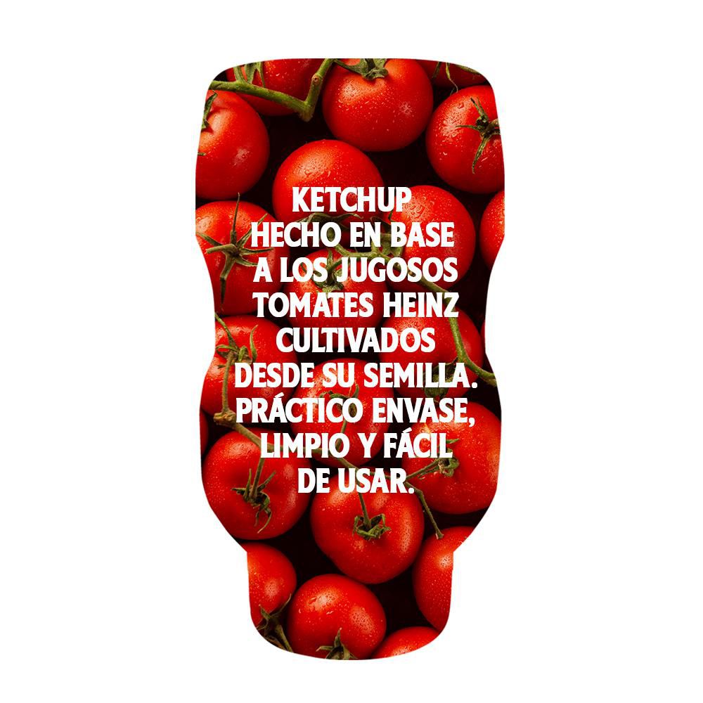Salsa de tomate HEINZ ketchup squeeze (567  gr) img #2