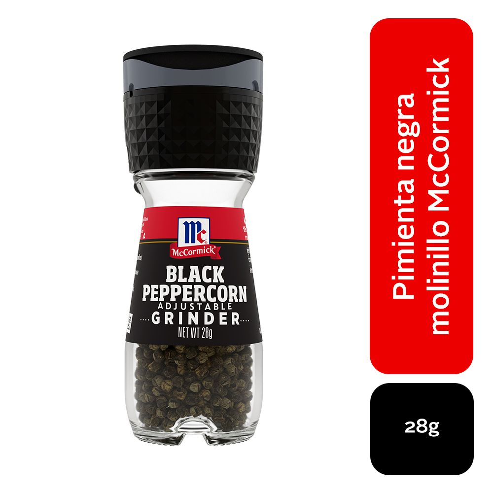 Pimienta MCCORMICK MARCA EXCLUSIVA negra molinillo (28  gr) img #1