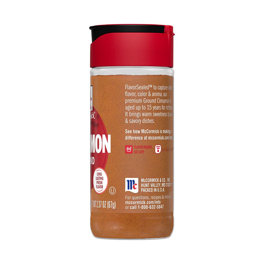 Canela molida MCCORMICK MARCA EXCLUSIVA condimento (67  gr) img #4