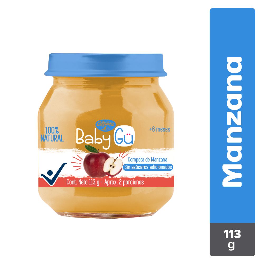 Compota ALPINA manzana (113  gr) img #1