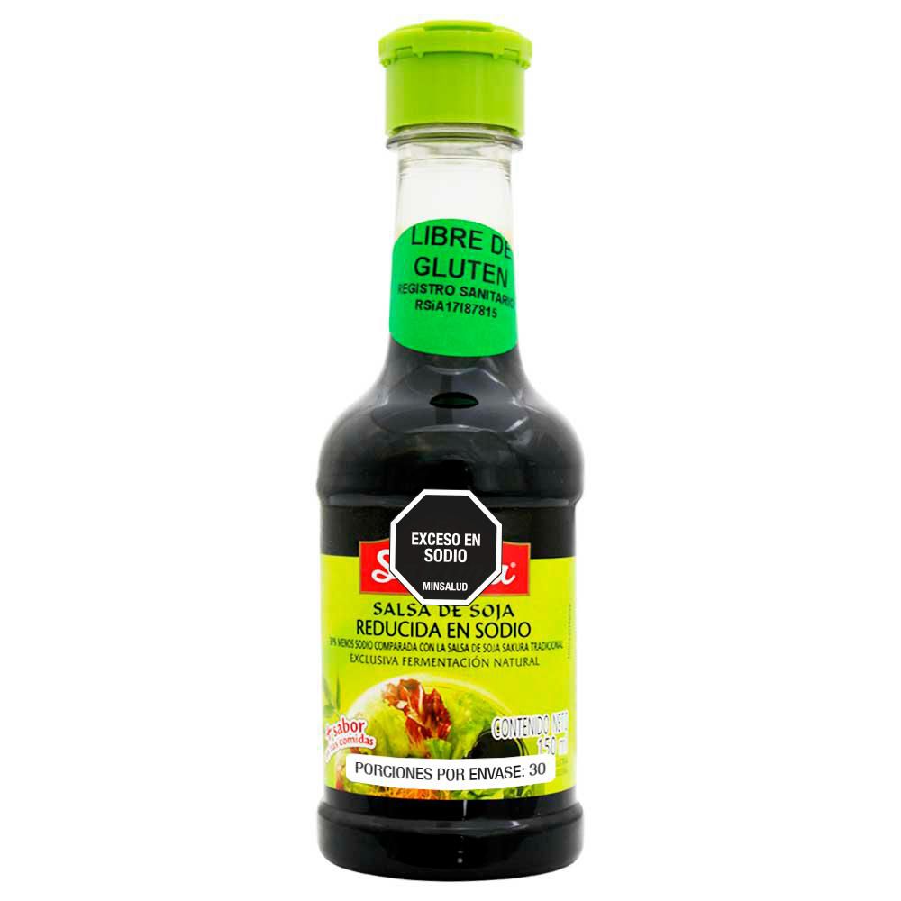 Salsa soya SAKURA sazonadora (150  ml) img #1