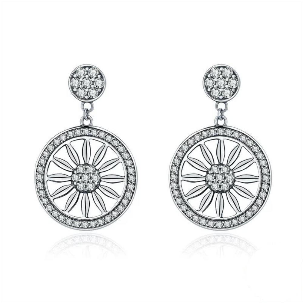 Aretes Largo Redondo Plata 925 img #1