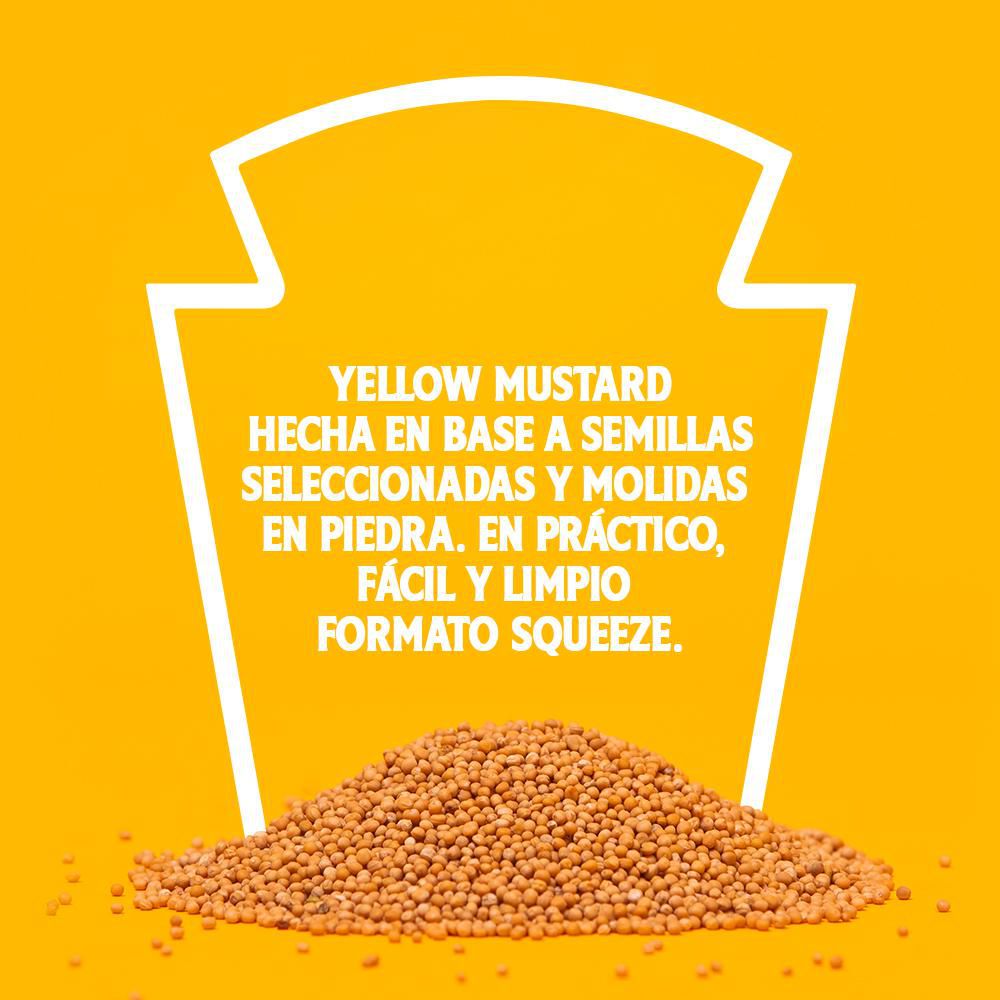 Mostaza HEINZ amarilla regular squeeze (396  gr) img #2