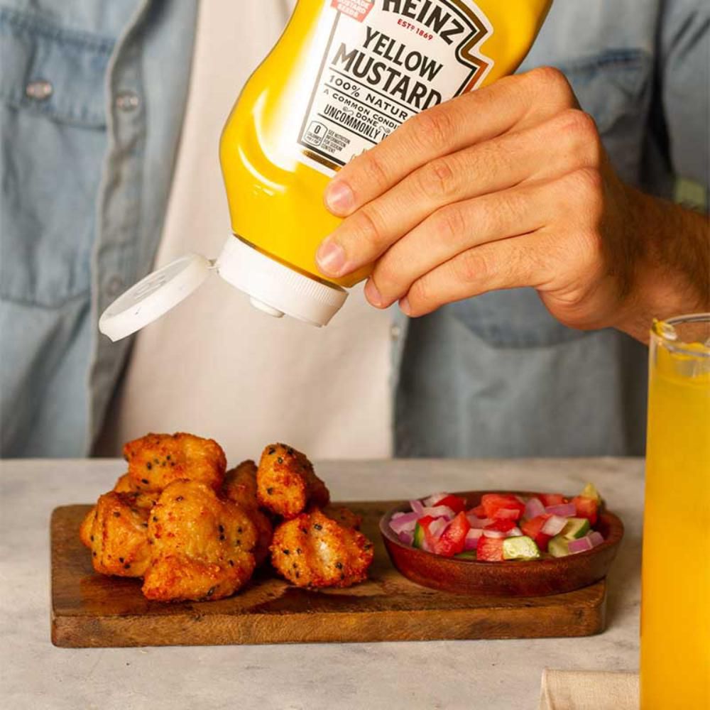 Mostaza HEINZ amarilla regular squeeze (396  gr) img #3