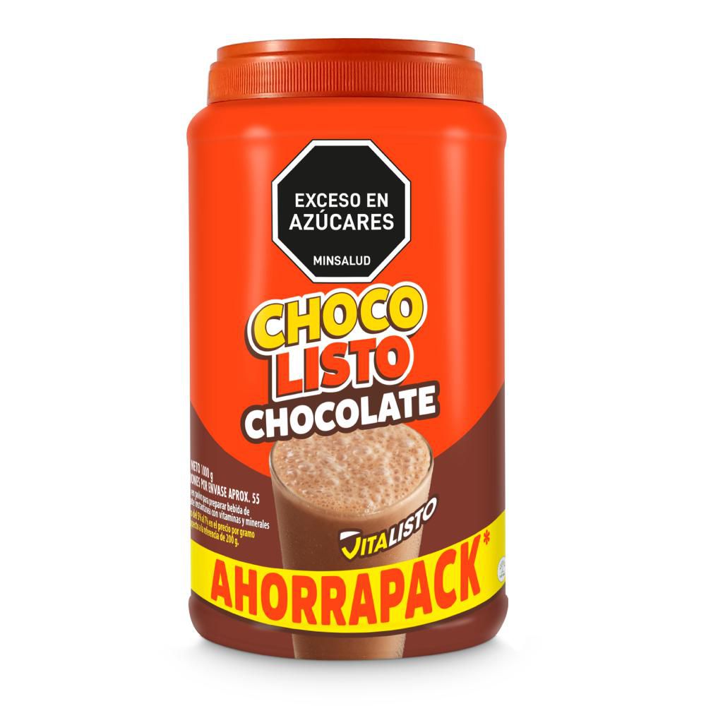 Bebida achocolatada CHOCOLISTO En polvo (1000  gr) img #2