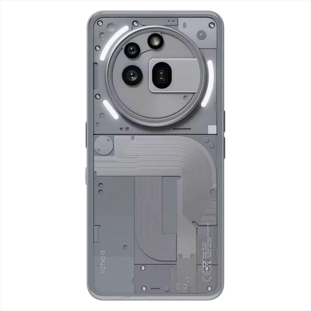 Celular Nothing Phone 3A Pro 5G 256 Gb 12 Gb Gris img #2