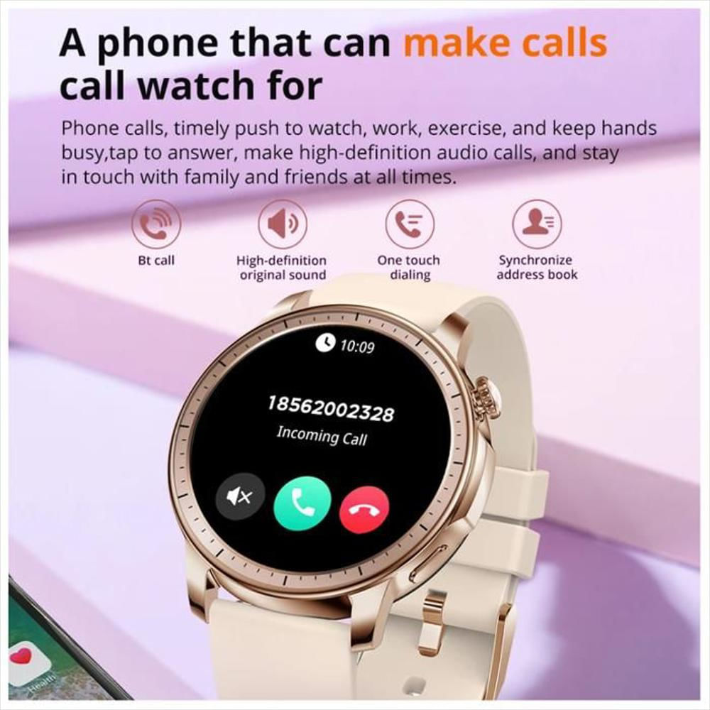 Reloj Inteligente Mujer Pantalla Amoled Llamadas Bluetooth Smartwatch img #2