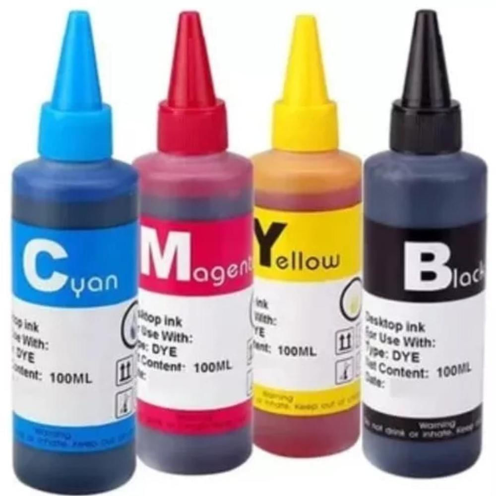 Kit De 4 Tintas De Sublimar Para Impresoras Epson 100Ml img #1