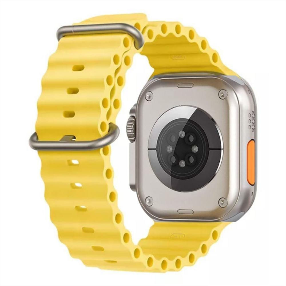 Reloj Inteligente Series 8 Ultra Smart Watch T900 Deportivo Amarillo img #3