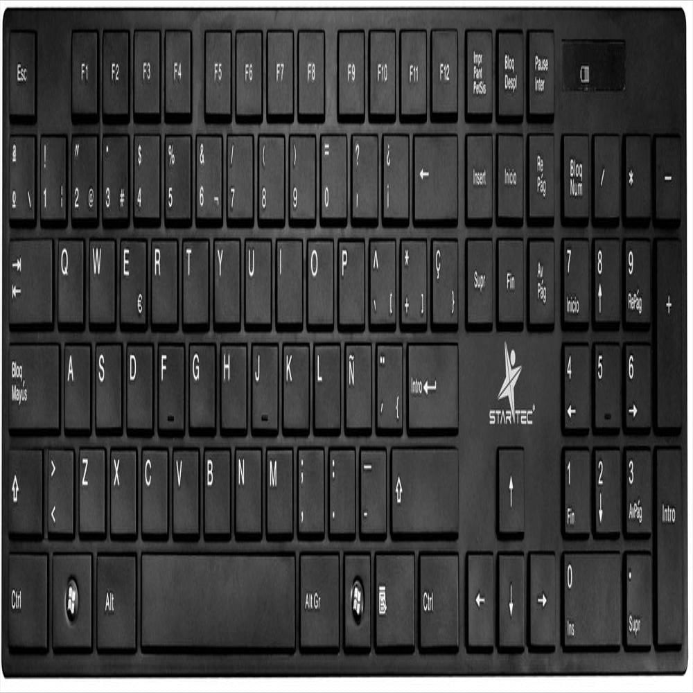 Teclado Inalambrico Star Tec St Kb 689 Negro img #1