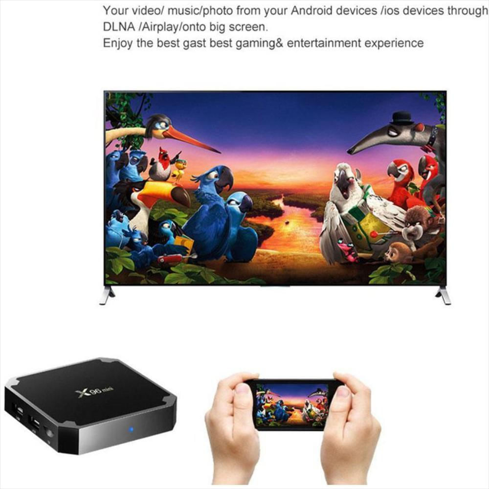 Vakind X96 Mini Android 7 1 Smart Tv Box 1G + 8G Quad Core 2 4G Wifi + img #4