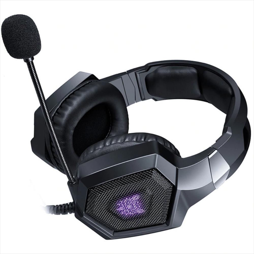 Auriculares Para Juegos Onikuma K8, Negros Con Luz Rgb img #3