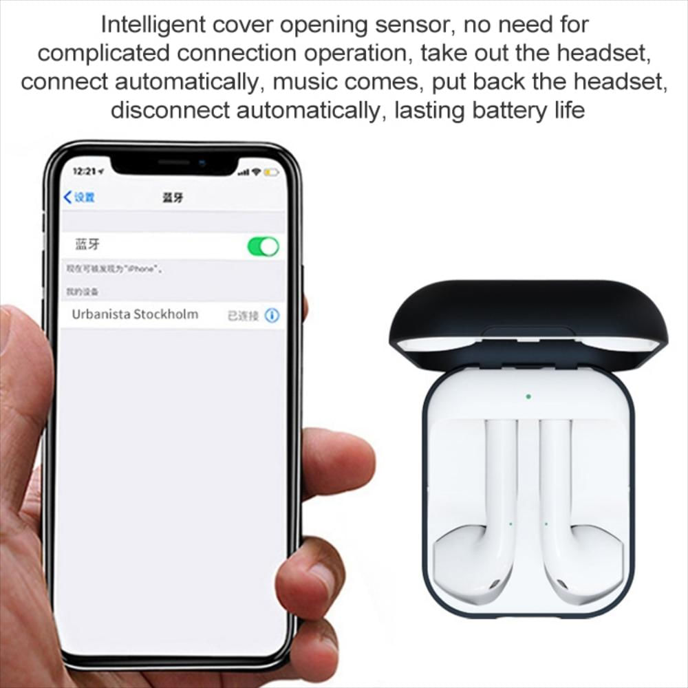 Auriculares Inalámbricos Bluetooth 5.0 Bluetooth Binaural Sportnegro img #3