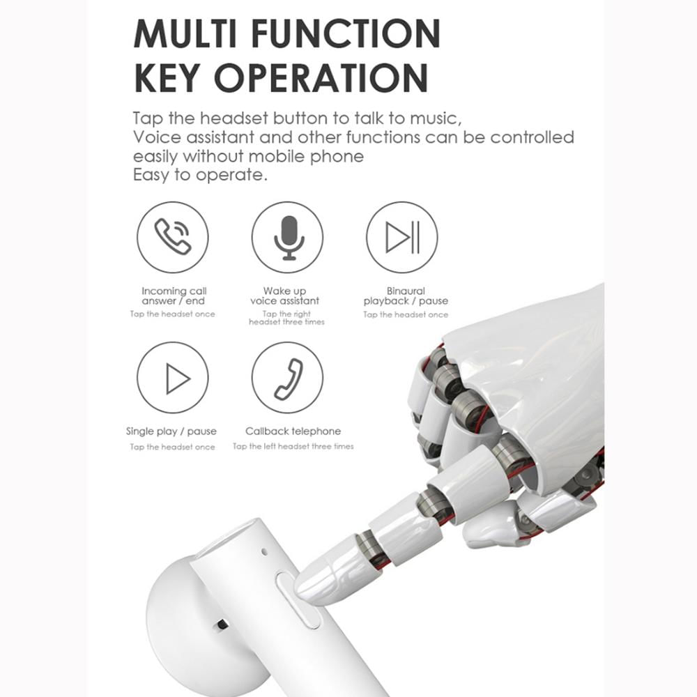 M6 Bluetooth 5.0 Business Style Binaural Auricular Inalámbrico img #5