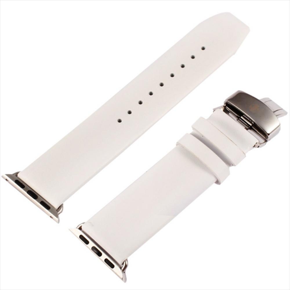 Kakapi Apple Reloj 38Mm Sutil Doble Hebilla Correa Cuero Genuino img #3